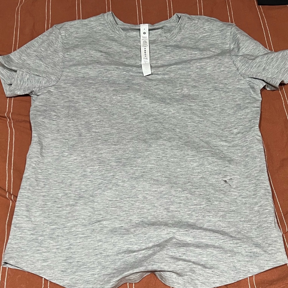 Lululemon Gray Love Crew Size 4